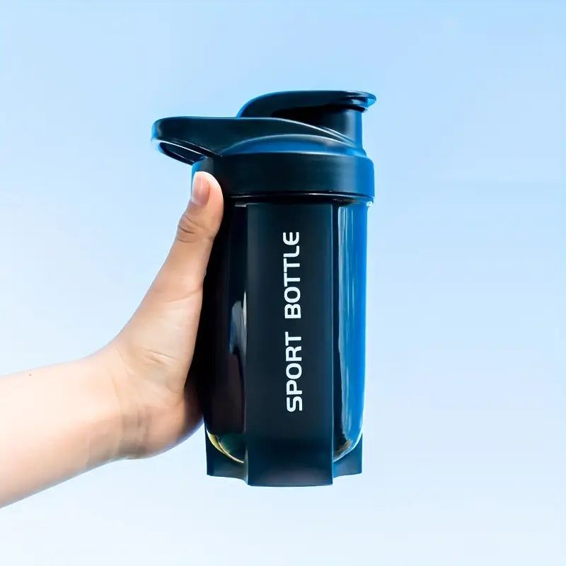 Stainless Steel Protein Shaker Cup with Mixing Ball